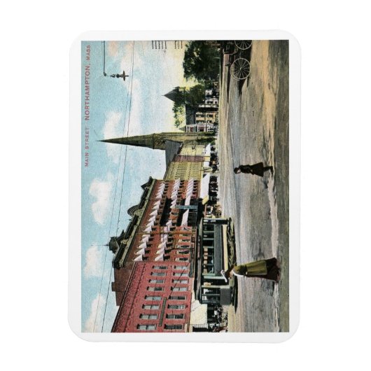 Main Street, Northampton, Massachusetts  Magneet (Verticaal)