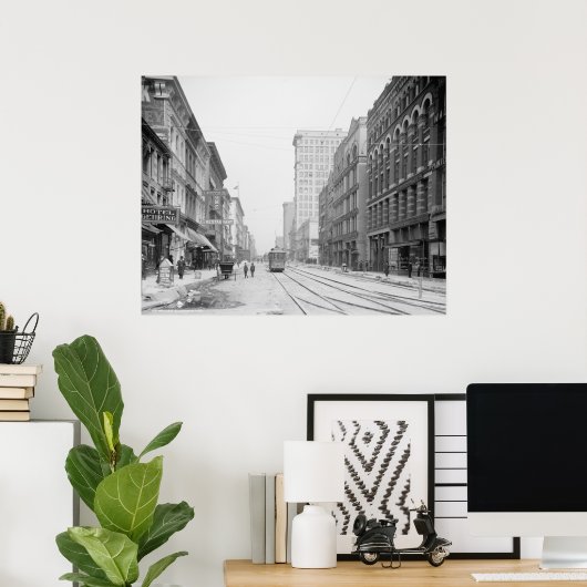 Main Street Poster (Thuiskantoor)