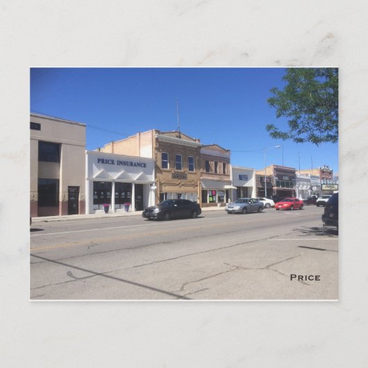 Main Street - Price Briefkaart (Voorkant)