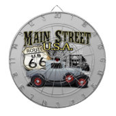 Main Street Rod Dartbord (Voorkant)