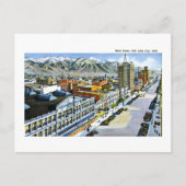 Main Street, Salt Lake City, Utah Briefkaart (Voorkant)