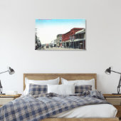 Main Street SceneWoodland, CA Canvas Afdruk (Insitu (Slaapkamer))
