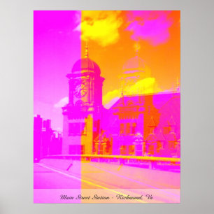 Main Street Station - Richmond, Va Poster