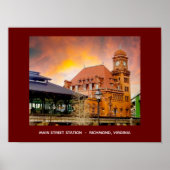 Main Street Station Richmond, Virginia Poster (Voorkant)