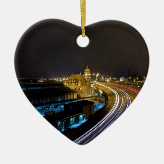 Main Street Station RVA Keramisch Ornament (Voorkant)