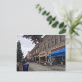 Main Street - Twin Herfsten Briefkaart (Staand voorkant)