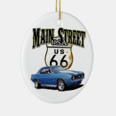 Main Street USA Camaro Keramisch Ornament (Rechts)