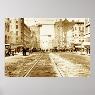 Main Street van Clinton Ave Poster