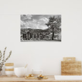 Main Street - Virginia City Montana Ghost Town Poster (Keuken)