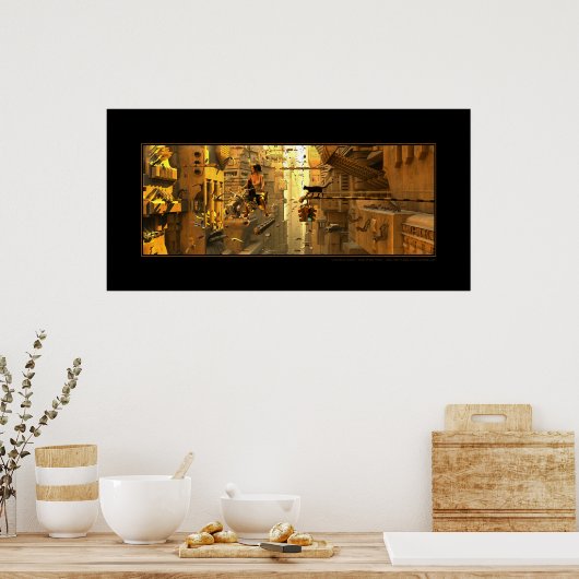 Main Street (West) Poster (Keuken)