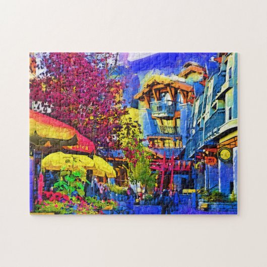 Main Street Whistler Jigzaag Puzzle Legpuzzel (Horizontaal)