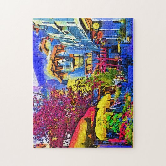 Main Street Whistler Jigzaag Puzzle Legpuzzel (Verticaal)
