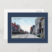 Main Street Yarmouth NS Briefkaart (Voorkant / Achterkant)