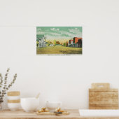 Main Street Zoekend NorthSheridan, MT Poster (Keuken)