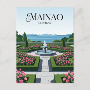 Mainau-eiland Duitsland Briefkaart