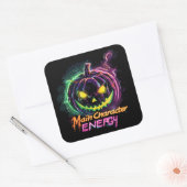 MainCharacterEnergy | ExDesigner | Halloween Vierkante Sticker (Envelop)
