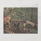 Maincy Bridge - Paul Cezanne - c1880 Feestdagenkaart (Voorkant)