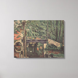 Maincy-brug - Paul Cezanne - c1880 Canvas Afdruk