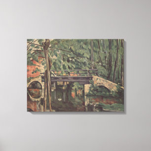 Maincy-brug - Paul Cezanne - c1880 Canvas Afdruk