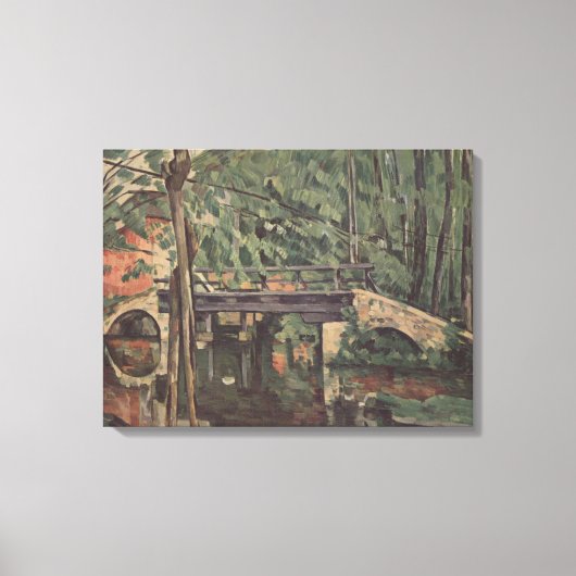 Maincy-brug - Paul Cezanne - c1880 Canvas Afdruk (Voorkant)