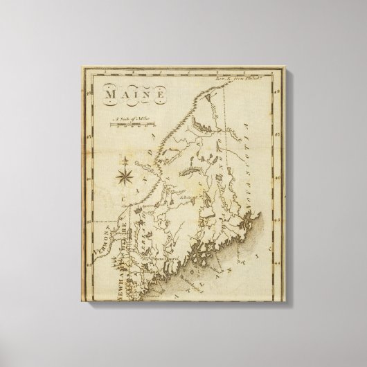 Maine 11 canvas afdruk (Voorkant)
