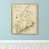 Maine 11 canvas afdruk (Insitu (Houten vloer))