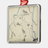 Maine 11 metalen ornament (Links)