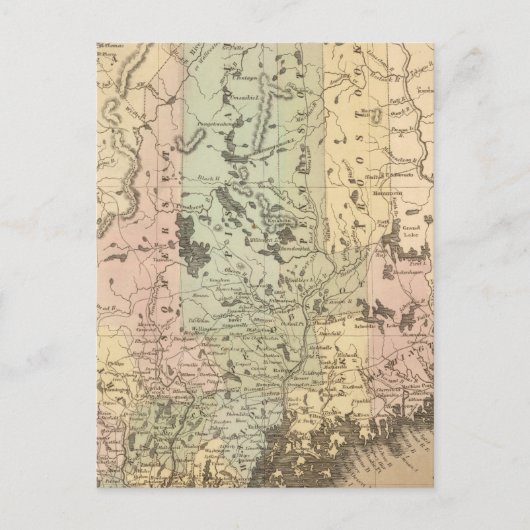 Maine 15 briefkaart (Voorkant)