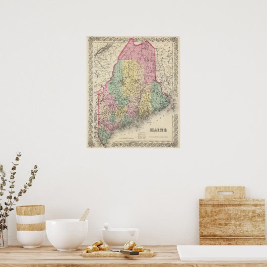 Maine 17 poster (Keuken)