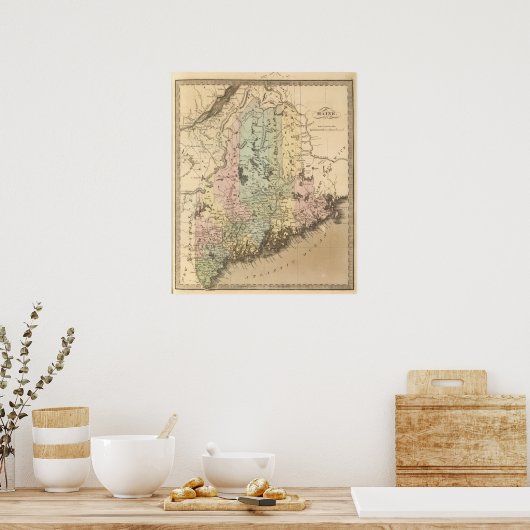 Maine 18 poster (Keuken)