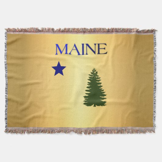 Maine 1901 vlag deken (Voorkant)