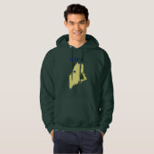 Maine 1901 vlag hoodie (Voorkant volledig)