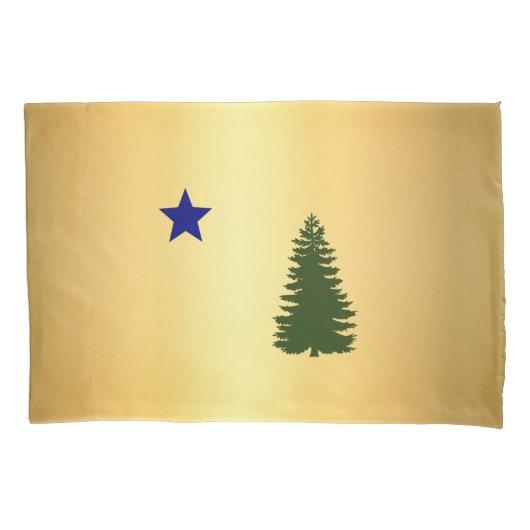 Maine 1901 vlag kussensloop (Voorkant)