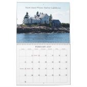 Maine 2012 Lighthouse Calendar Kalender (Feb 2027)
