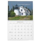 Maine 2012 Lighthouse Calendar Kalender (Mar 2027)