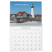 Maine 2012 Lighthouse Calendar Kalender (Jan 2026)
