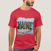 MAINE 24 19 Oversized T-shirt (Voorkant)