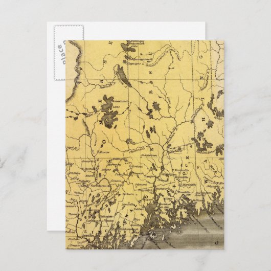 Maine 2 briefkaart (Voorkant / Achterkant)