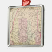 Maine 3 metalen ornament (Links)