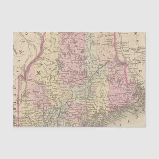 Maine 3 tissuepapier (Voorkant)