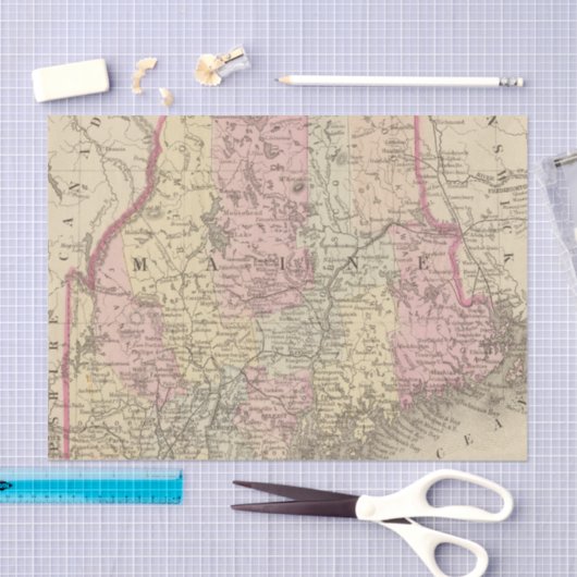 Maine 3 tissuepapier (Craft)