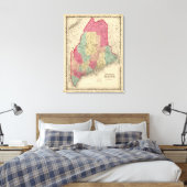 Maine 5 canvas afdruk (Insitu (Slaapkamer))