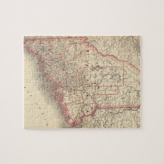 Maine 6 legpuzzel (Horizontaal)