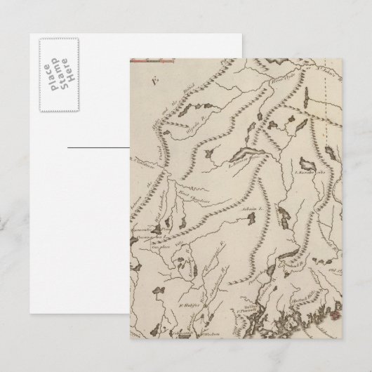 Maine 8 briefkaart (Voorkant / Achterkant)