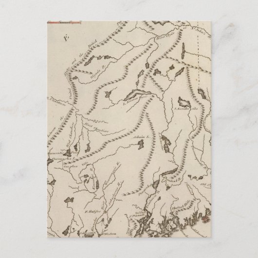 Maine 8 briefkaart (Voorkant)