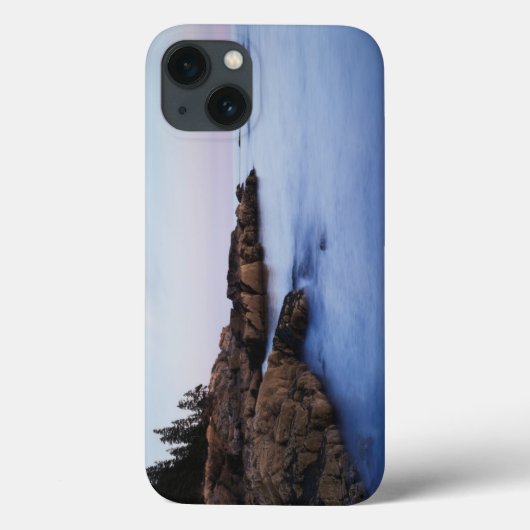 Maine, Acadia National Park, Maan ondergaand Case-Mate iPhone Case (Achterkant)