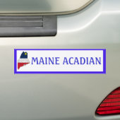 Maine Acadian Bumpersticker (Op auto)
