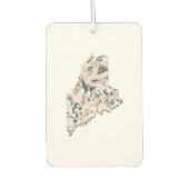 Maine Afbeelding Map Luchtverfrisser (Voorkant)