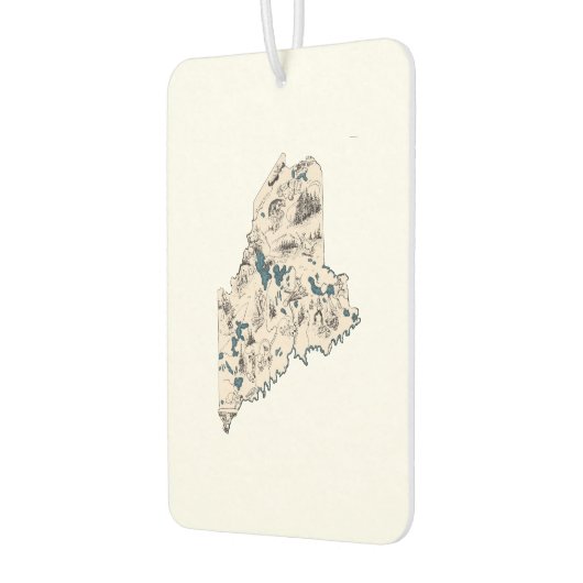 Maine Afbeelding Map Luchtverfrisser (Links)