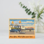 Maine, Amusements Pier, Old Orchard Beach Briefkaart (Staand voorkant)